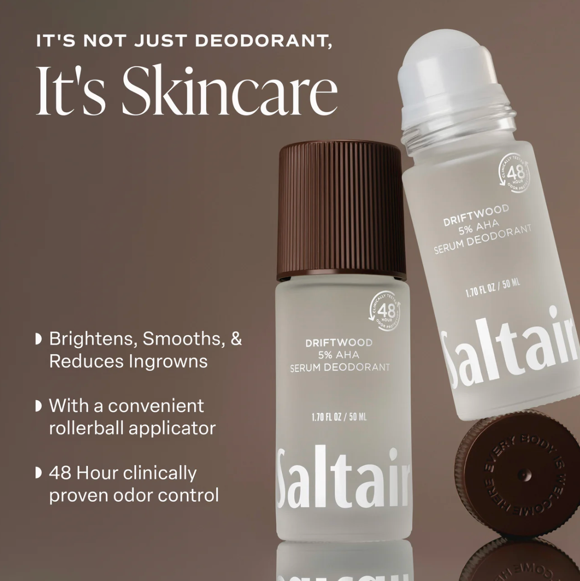 SALTAIR Golden Hour 5% AHA Serum Deodorant