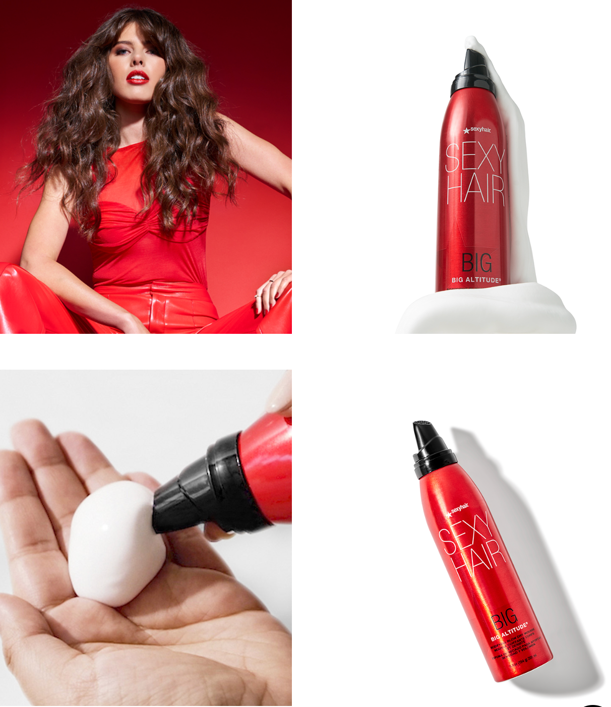 Big SexyHair Big Altitude Bodifying Blow Dry Mousse - 6.8 fl oz / 194 g