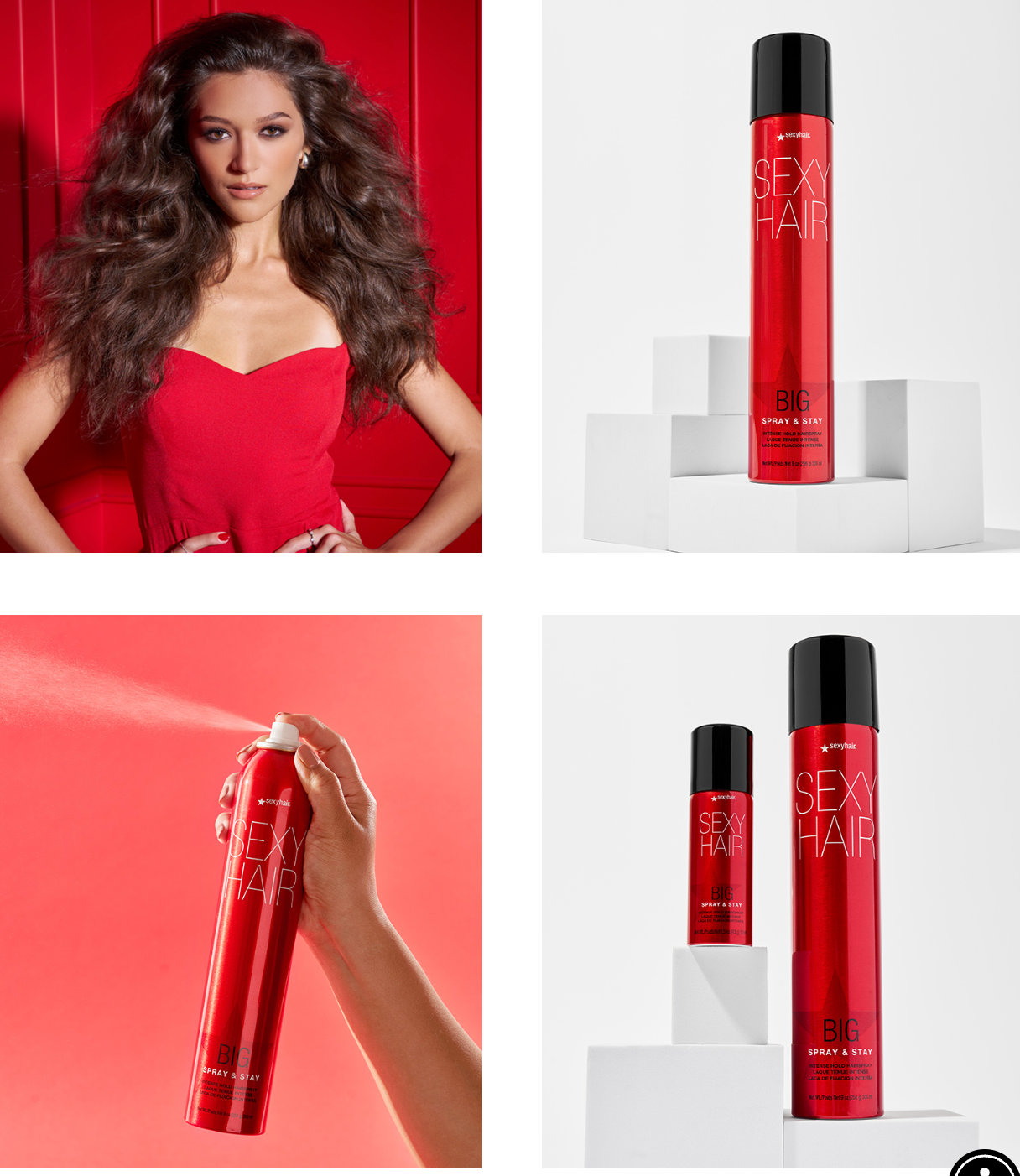 Big SexyHair Spray & Stay Intense Hold Hairspray