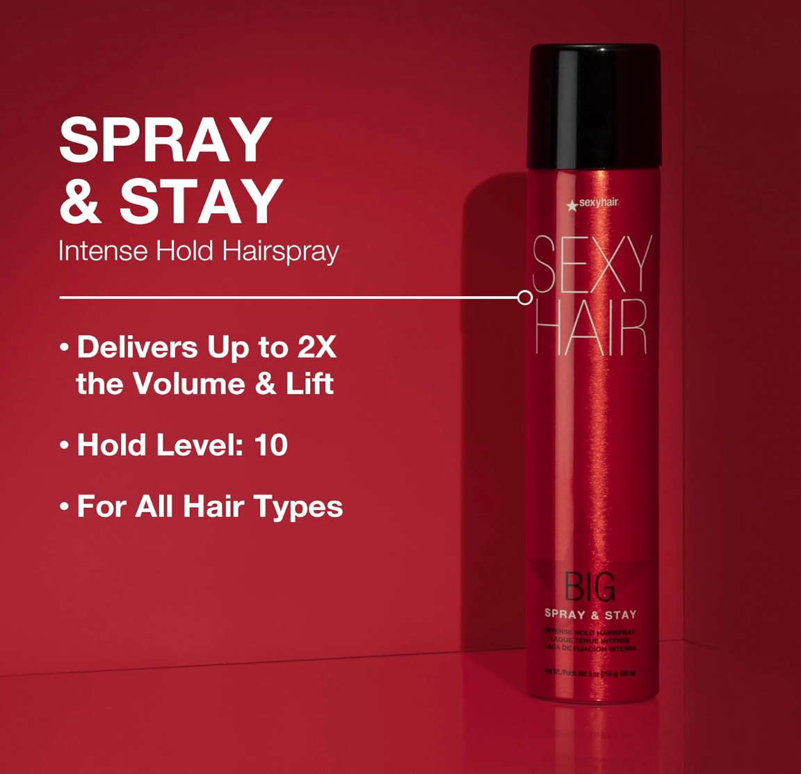 Big SexyHair Spray & Stay Intense Hold Hairspray
