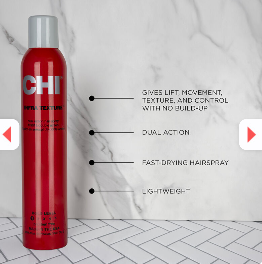Chi JUMBO Infra Texture Hair Spray - 14.1 Oz / 400g