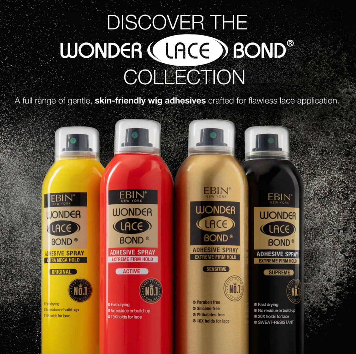Wonder Lace Bond Wig Adhesive Spray - Supreme