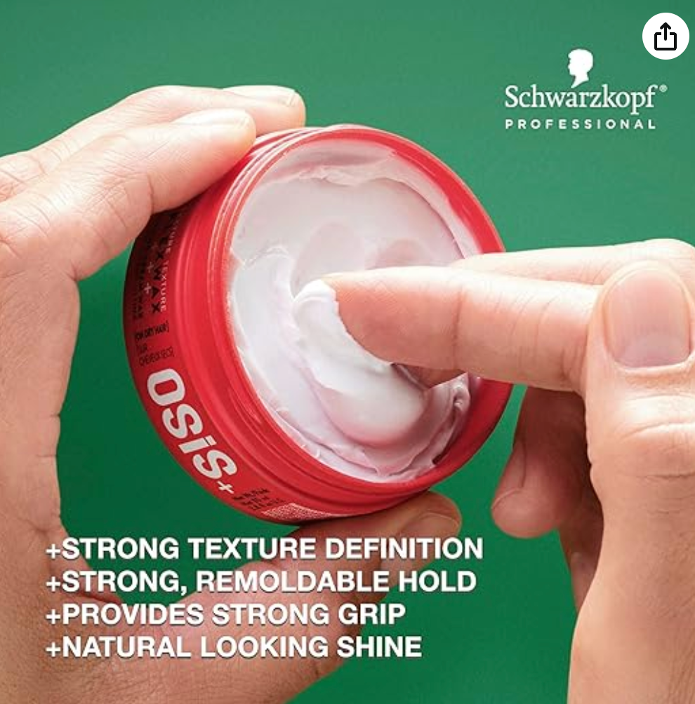 OSiS+ Flexwax - Ultra Strong Cream Wax for Creative Styling & Natural Shine