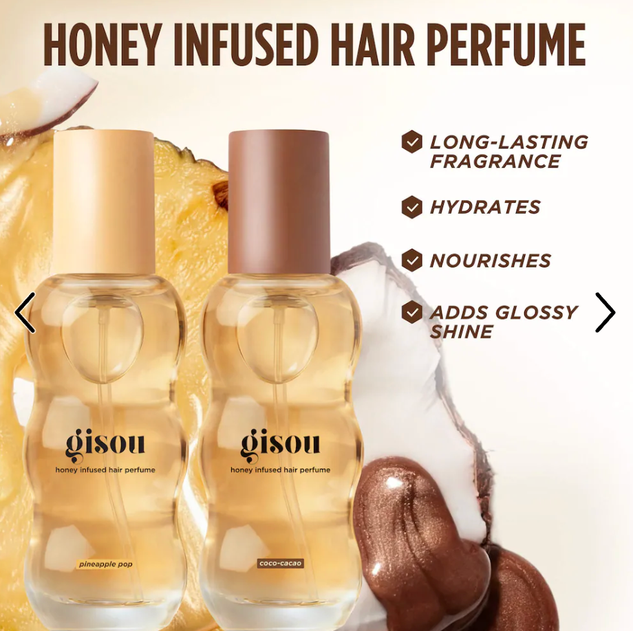 Gisou Mini Honey Infused Coco-Cacao Hair Perfume - 0.5 oz/15 ml