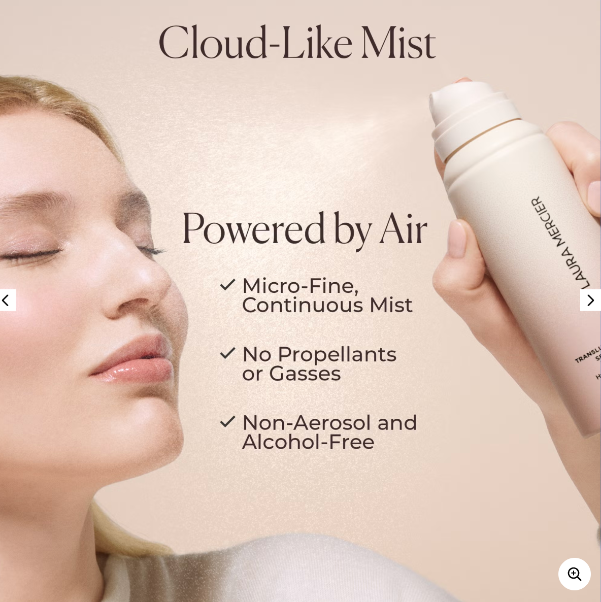 Laura Mercier Translucent Hydrating Setting Spray Ultra Blur 100ml