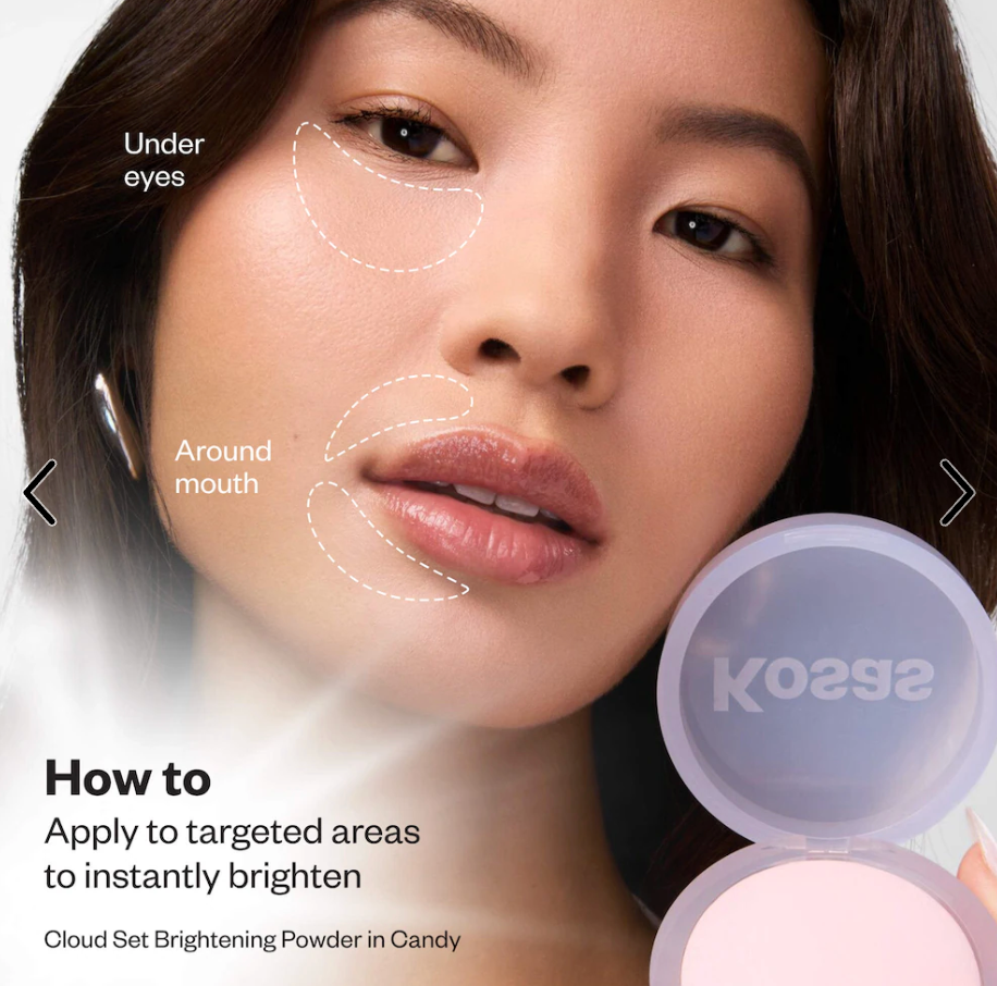 Kosas Mini Cloud Set Baked Setting & Smoothing Talc-Free Vegan Powder