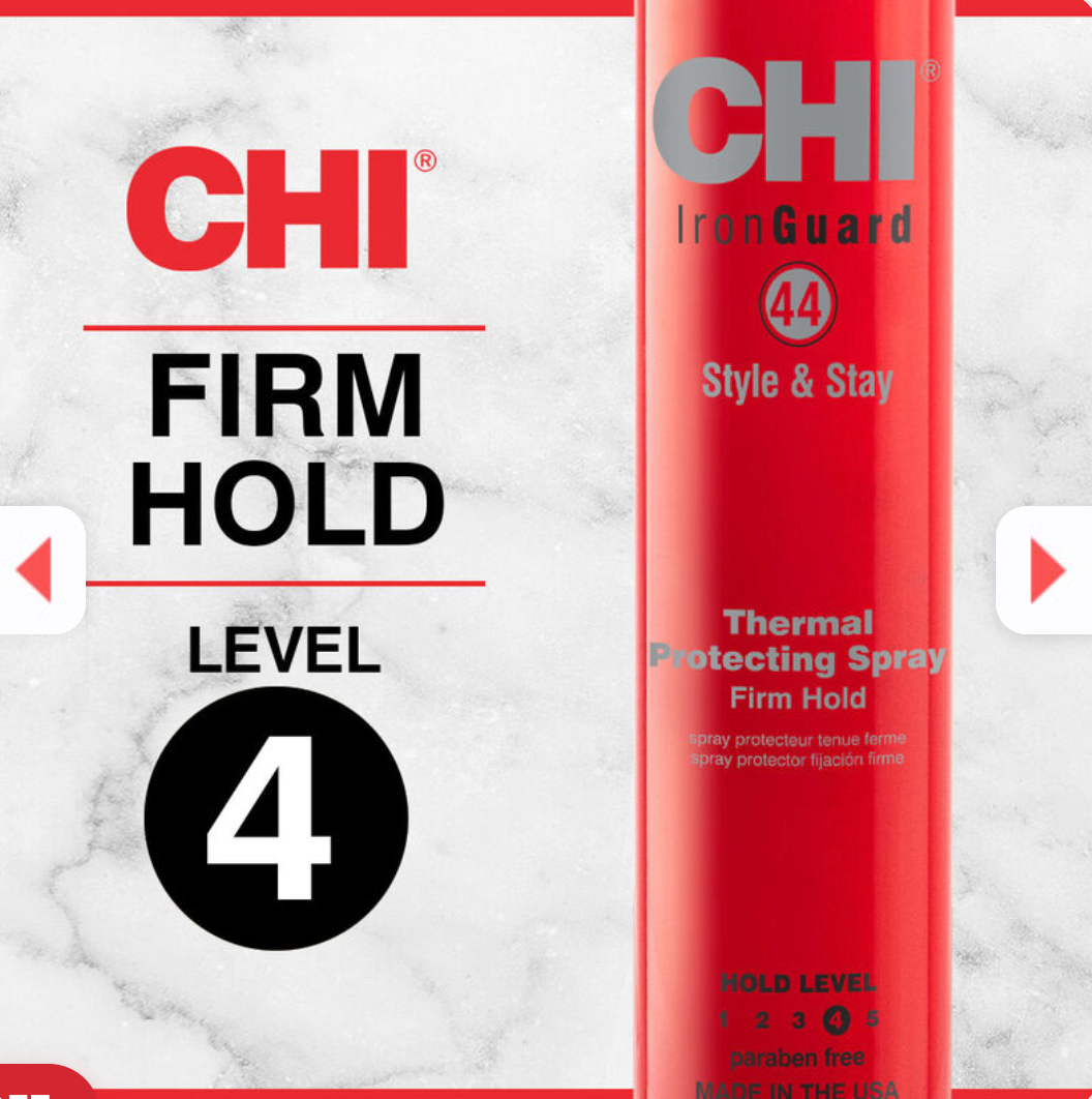 CHI 44 Iron Guard Style and Stay Firm Hold Protecting Spray - 2.6 Ounces