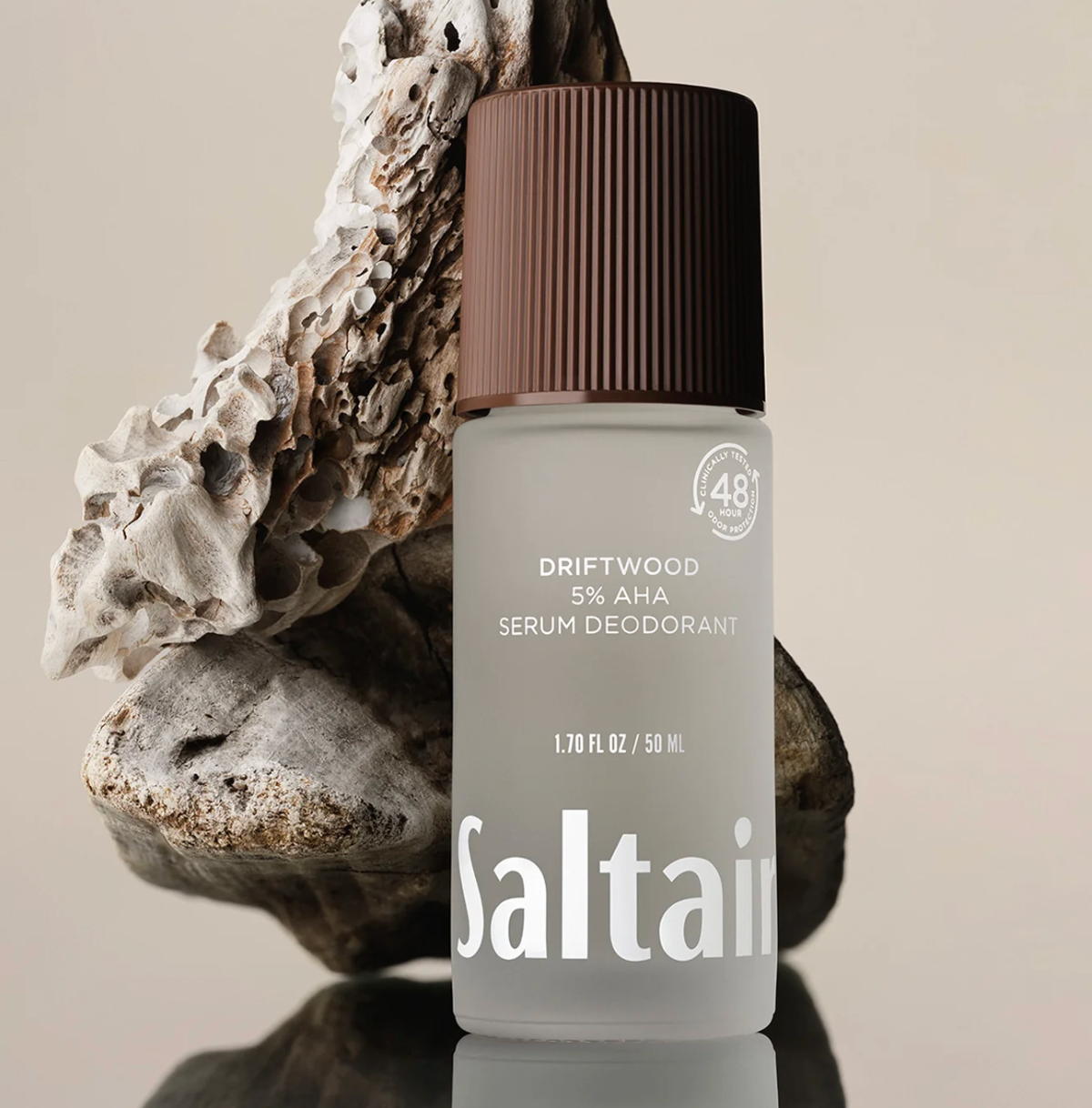 Saltair Driftwood 5% AHA Serum Deodorant