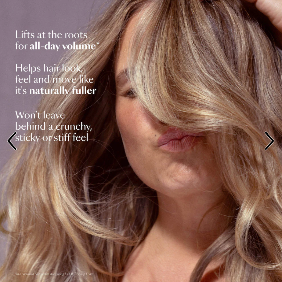 Vegamour  Mini UPLIFT Volumizing Styling Foam for Fine, Flat & Thinning Hair - 1.6 fl. oz./47 mL