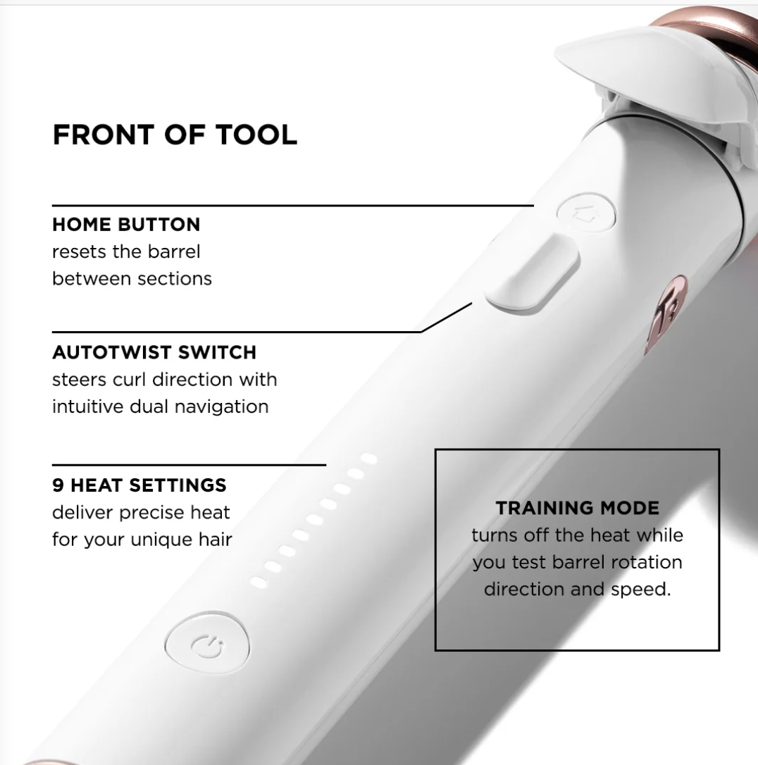 T3 CurlWrap 1.25" Automatic Rotating Curling Iron ( 32 mm)