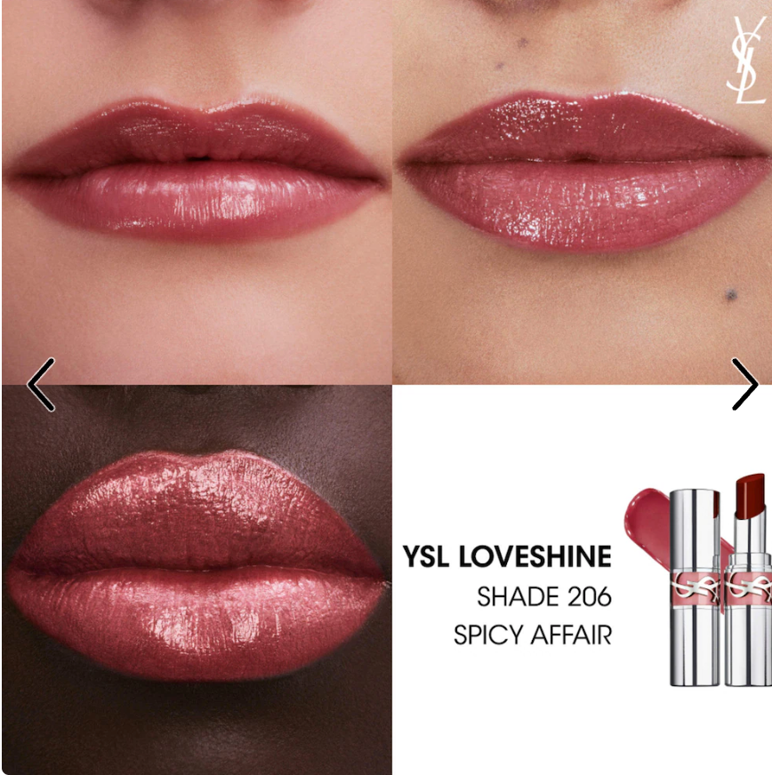 Loveshine Lip Oil Stick - 206 Spicy Affair - rosy brown nude