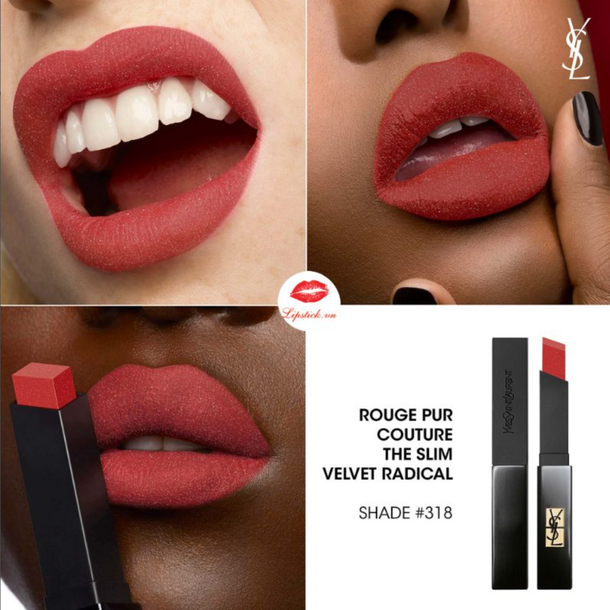 ROUGE PUR COUTURE THE SLIM VELVET RADICAL