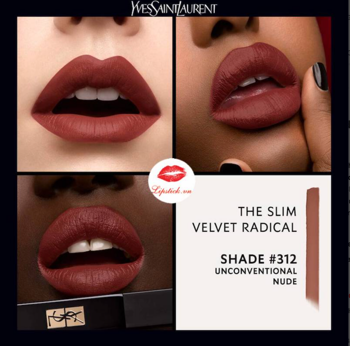 ROUGE PUR COUTURE THE SLIM VELVET RADICAL