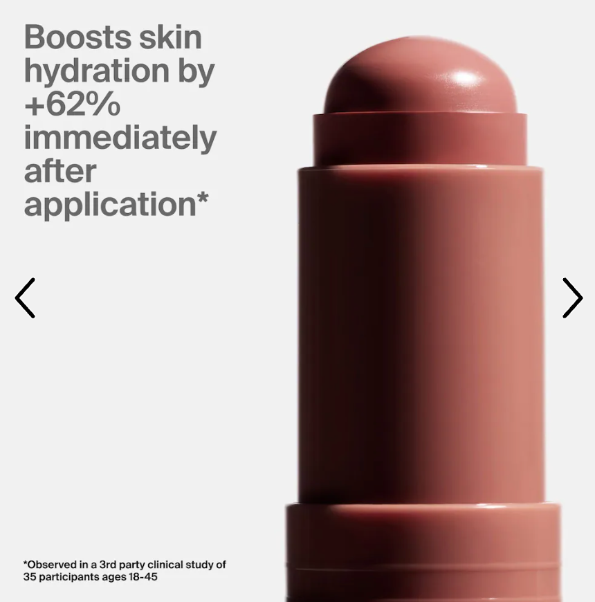 Haus Labs Color Fuse Longwear Hydrating Glassy Lip+Cheek Blush Balm Stick -Glassy Rosette(No BOX)