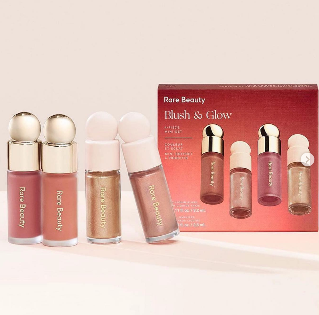 Rare Beauty by Selena Gomez Mini Blush and Luminize Trio