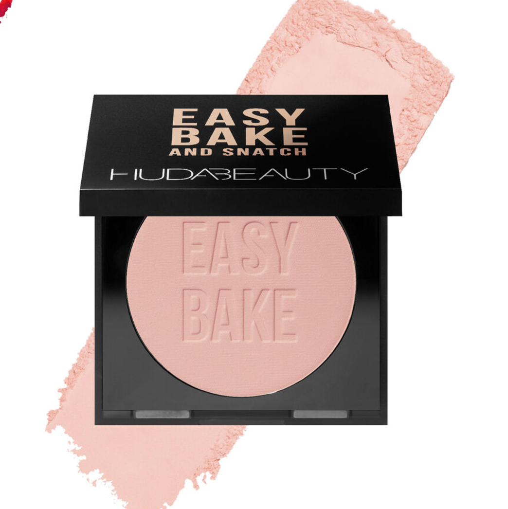HUDA BEAUTY Easy Bake and Snatch Pressed Talc-Free Brightening and Setting Powder