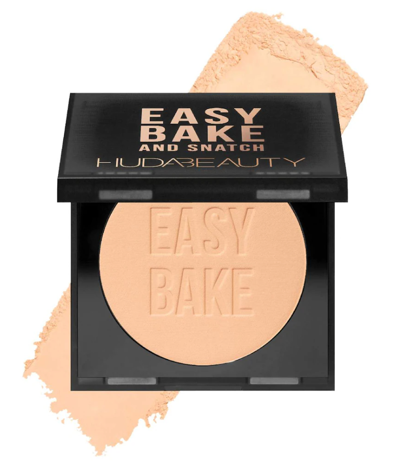 HUDA BEAUTY Easy Bake and Snatch Pressed Talc-Free Brightening and Setting Powder