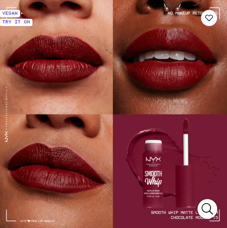 NYX Smooth Whip Matte Lip Cream