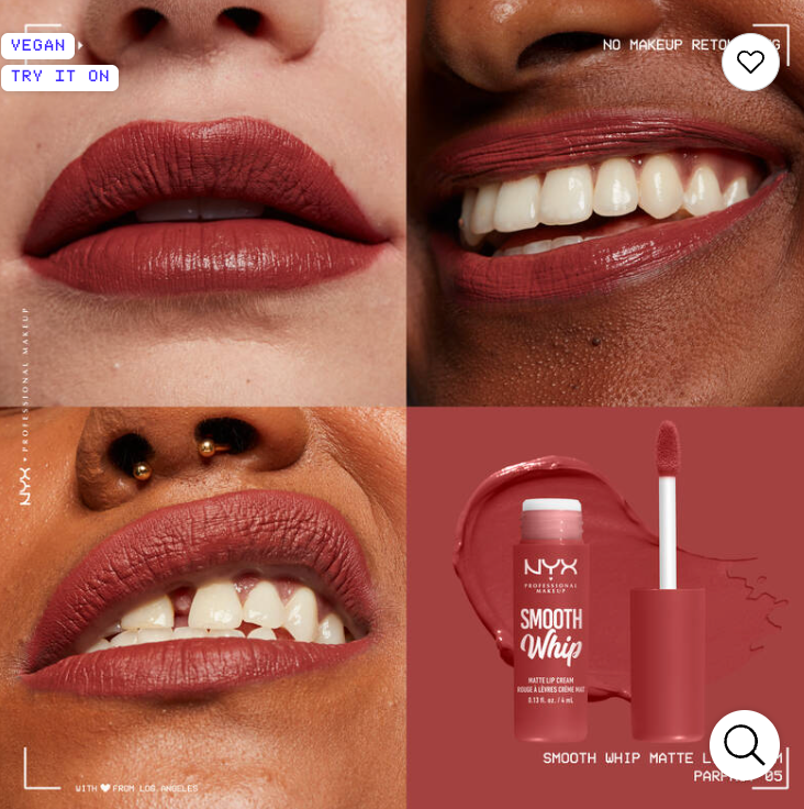 NYX Smooth Whip Matte Lip Cream