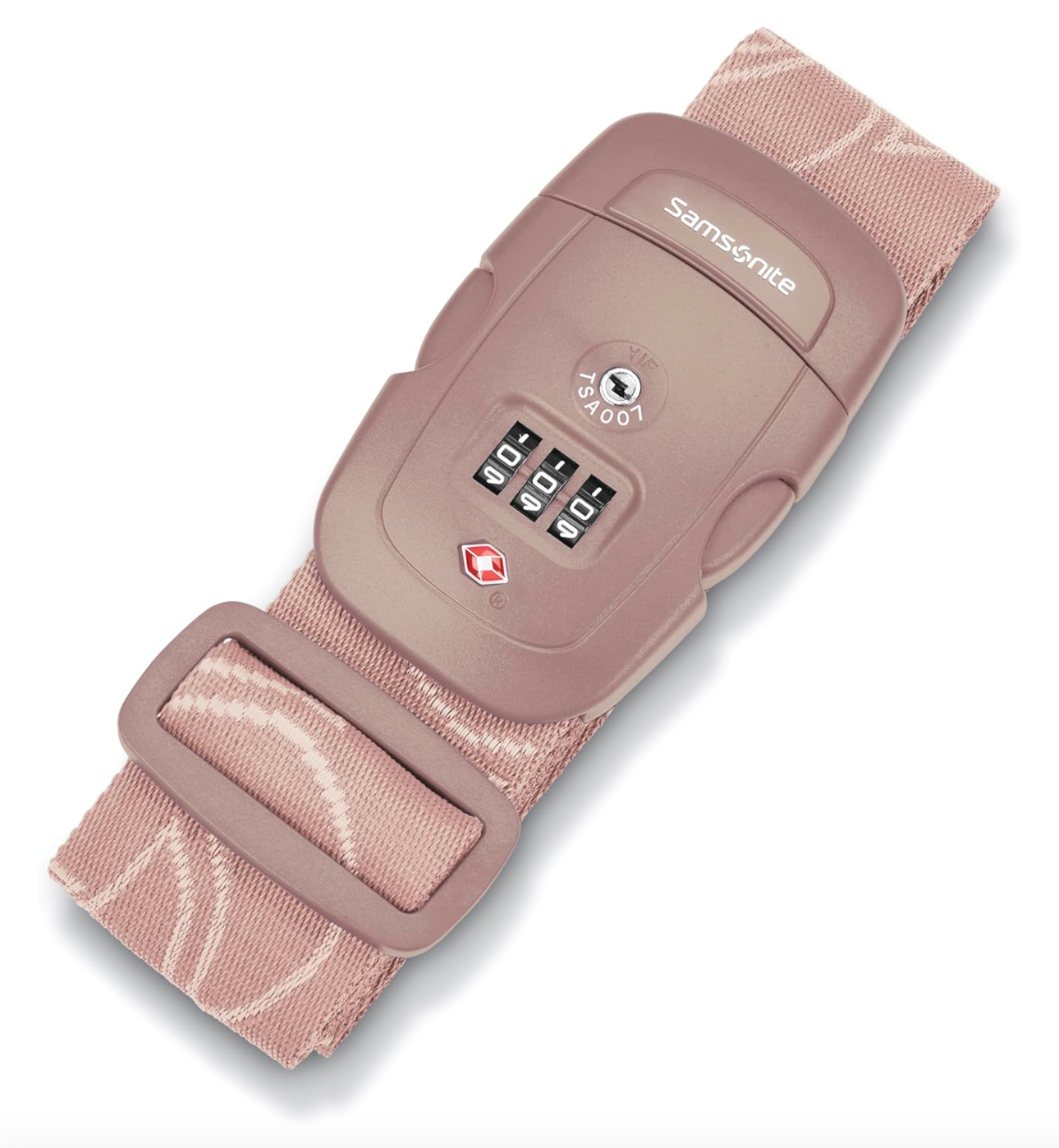 Samsonite Luggage Strap, Black, Combination Lock