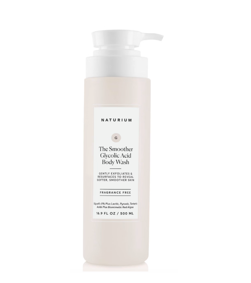 NATURIUM Body Wash (500ML) - Glow Getter Smoother Glycolic Perfector