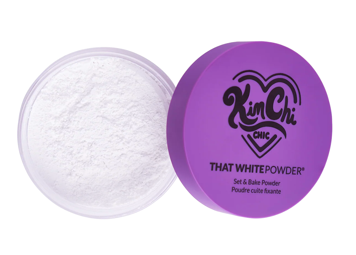 Kimchi Chic Beauty Puff Puff Pass Set and Bake Setting Powder for Makeup, Extra Fluffy Loose Face