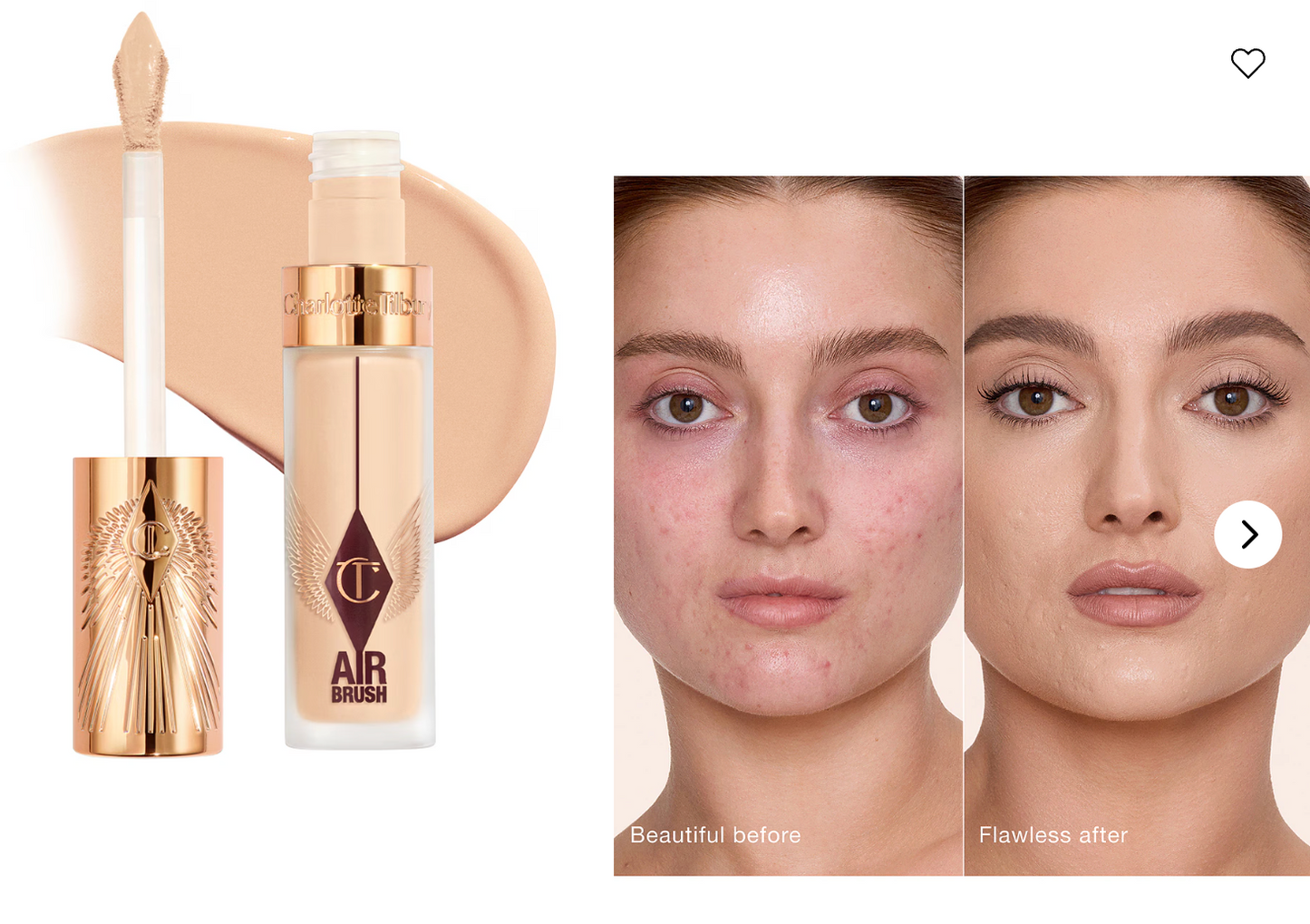 Charlotte Tilbury  Airbrush Flawless Crease-Proof Long-Wear Blur Concealer