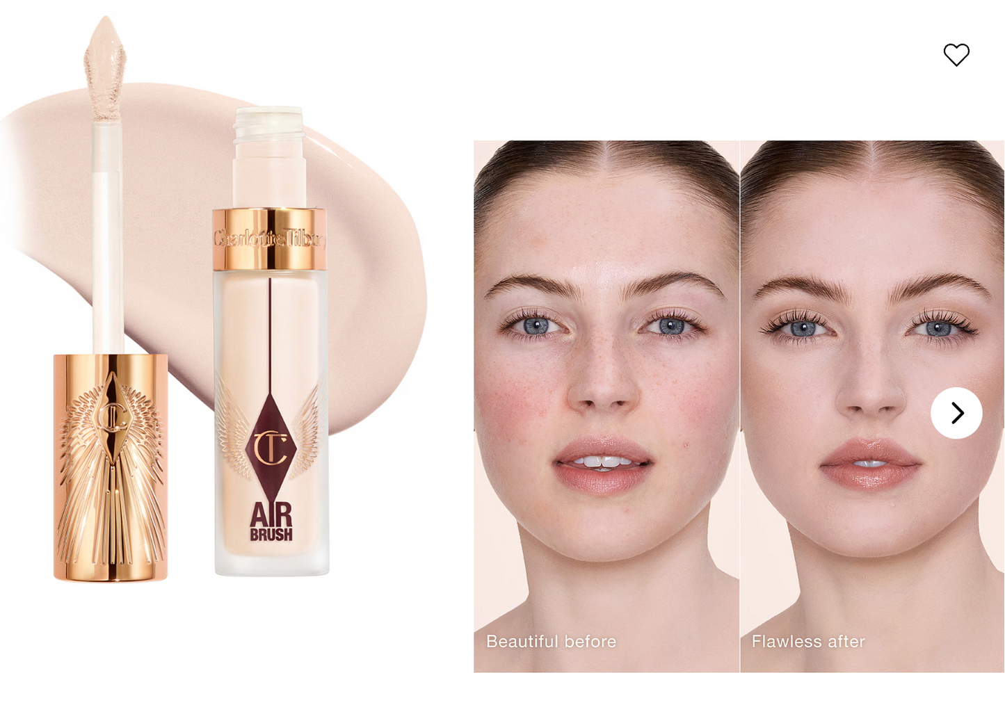 Charlotte Tilbury  Airbrush Flawless Crease-Proof Long-Wear Blur Concealer