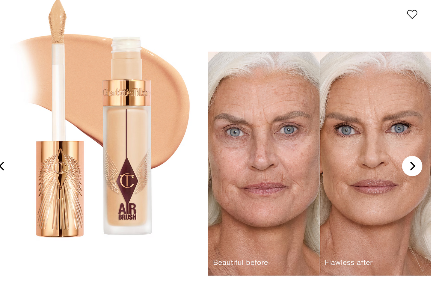 Charlotte Tilbury  Airbrush Flawless Crease-Proof Long-Wear Blur Concealer