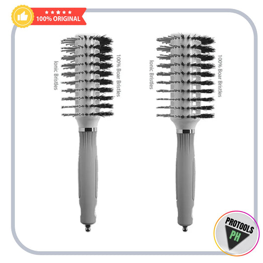 Olivia Garden Ceramic + ion Turbo Vent™ Oval Twin & 100% Boar Collection