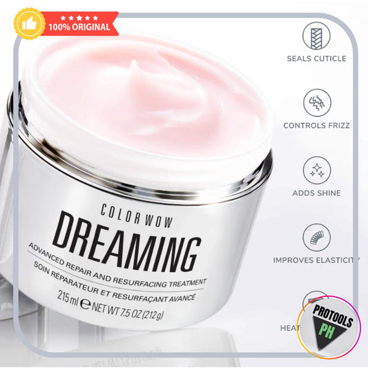 COLOR WOW Dreaming Advanced Repair & Resurfacing Treatment Mask for Damaged, Frizzy Hair