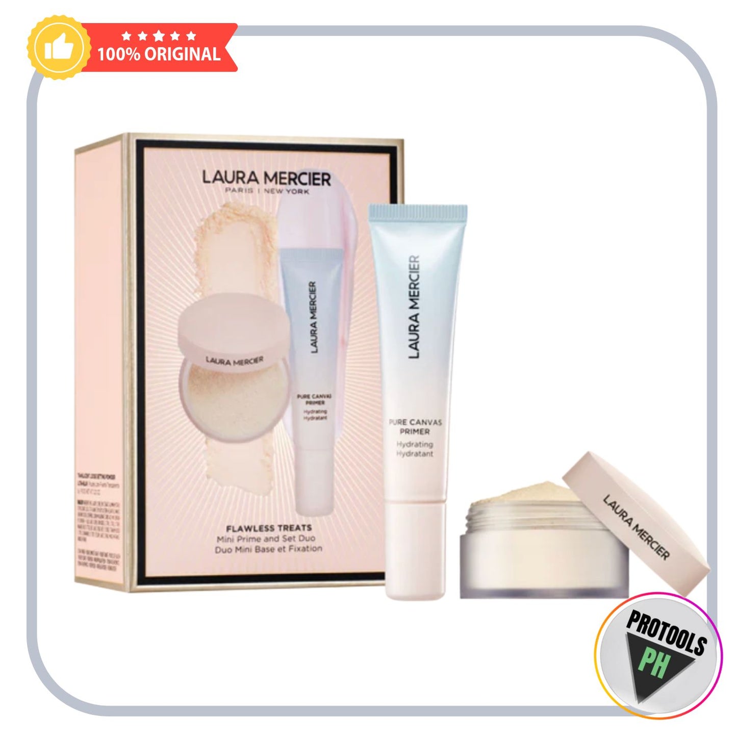 Laura Mercier Flawless Treats Mini Prime + Set Duo