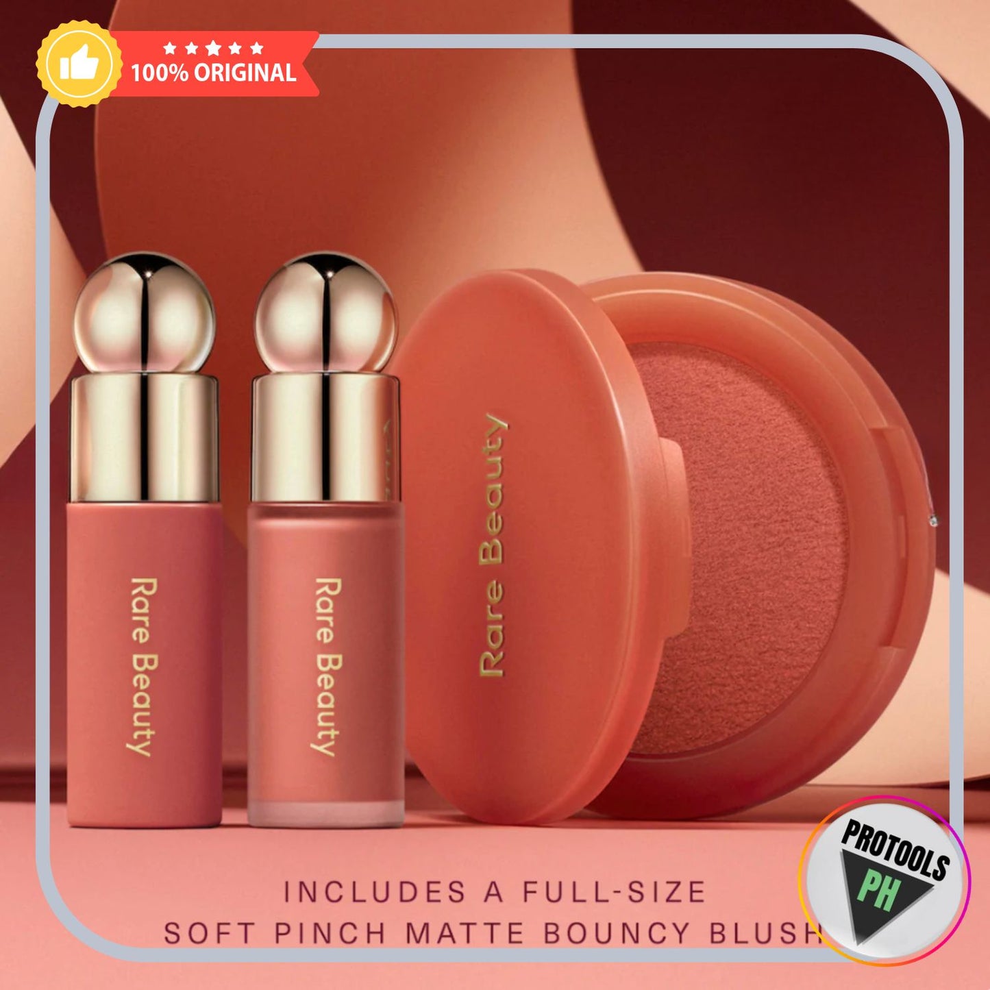 Rare Beauty by Selena Gomez  Soft Pinch Cheek & Lip Trio Makeup Gift Set