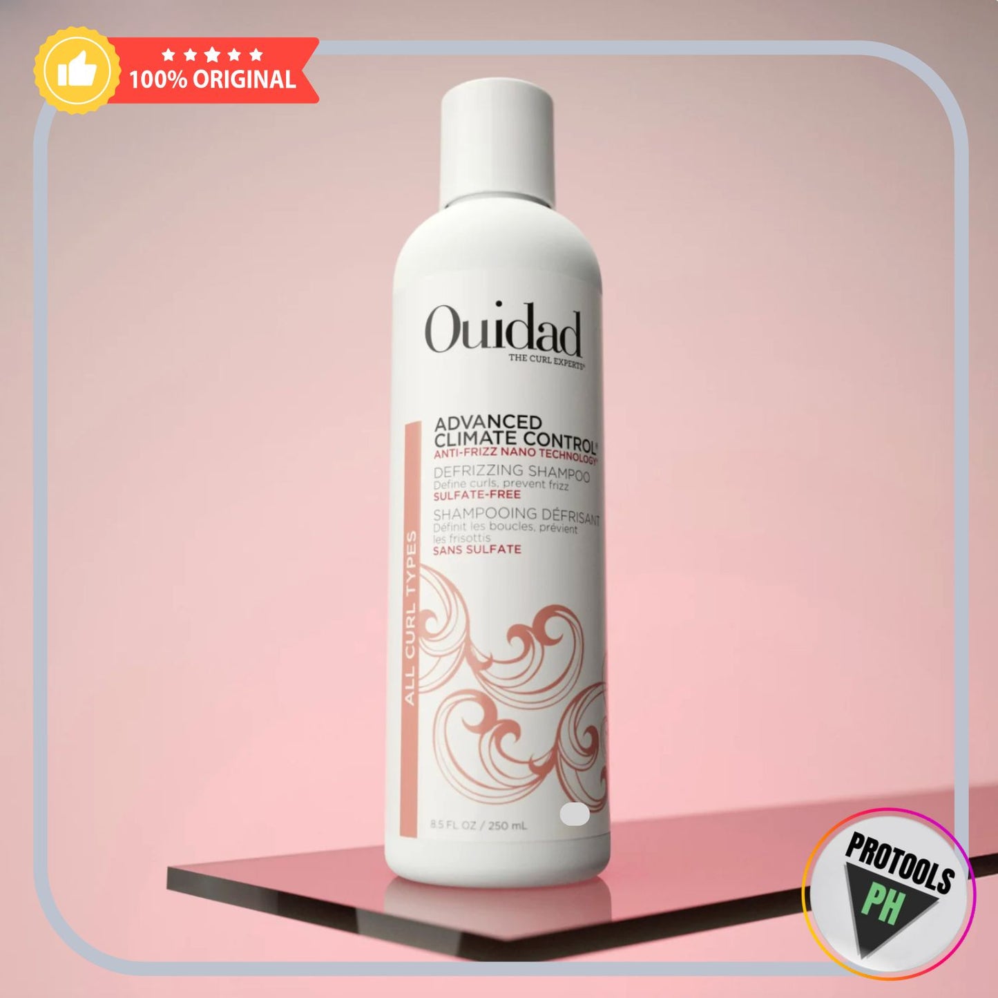 Ouidad Advanced Climate Control Defrizzing Shampoo -8.5 oz/ 250 mL