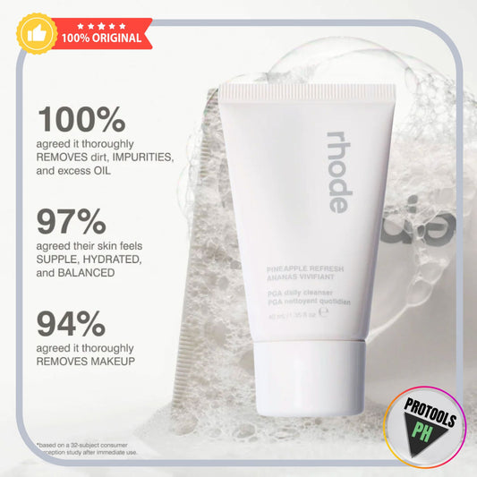rhode  Mini Pineapple Refresh PGA Daily Cleanser