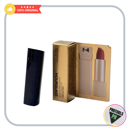 Hourglass unlocked soft matte lipstick mini - Foxglove