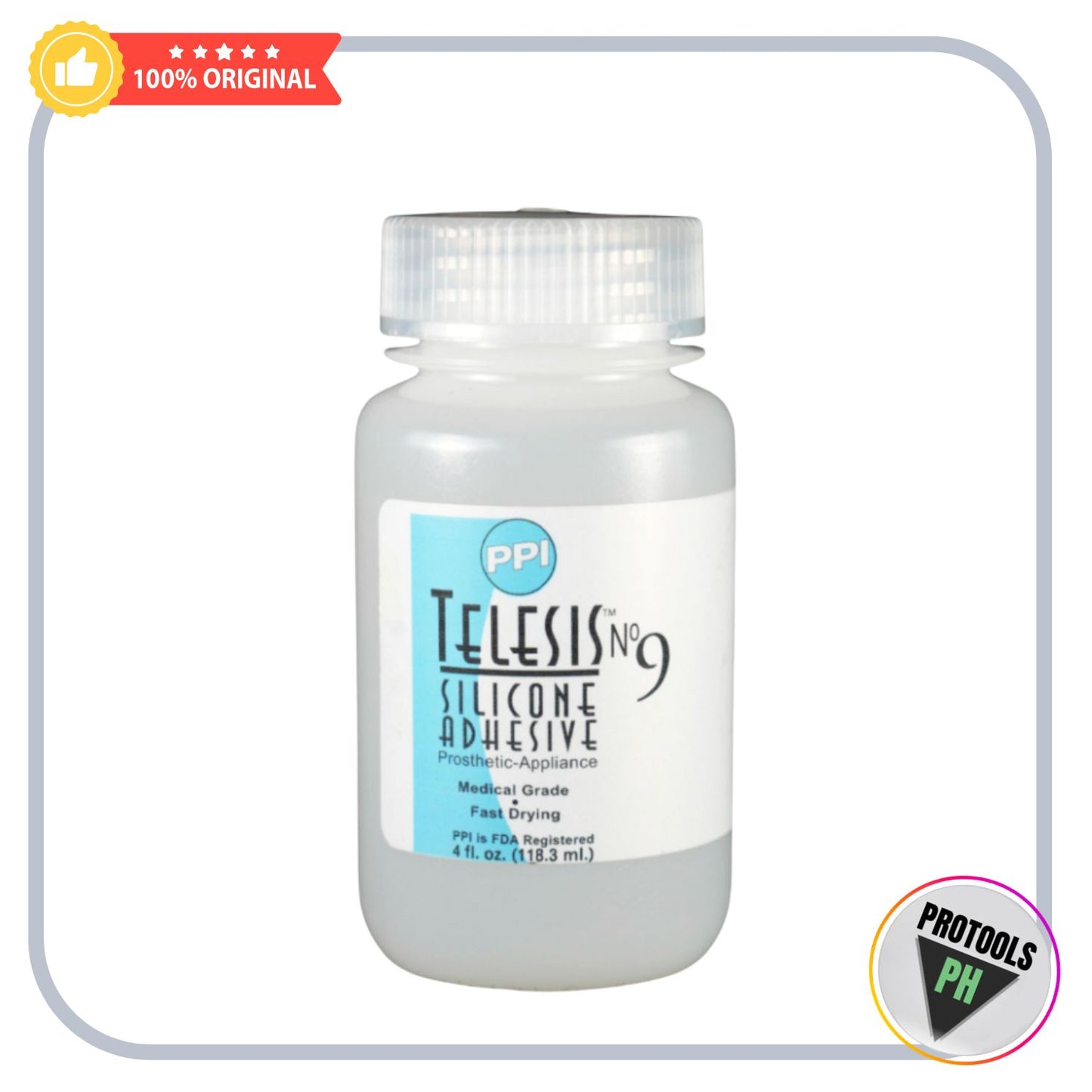 PPI PREMIERE PRODUCTS INC. Telesis 9 Silicone Adhesive