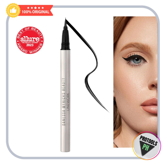 Danessa Myricks Beauty Linework Paintbrush Fluid Liquid Eyeliner