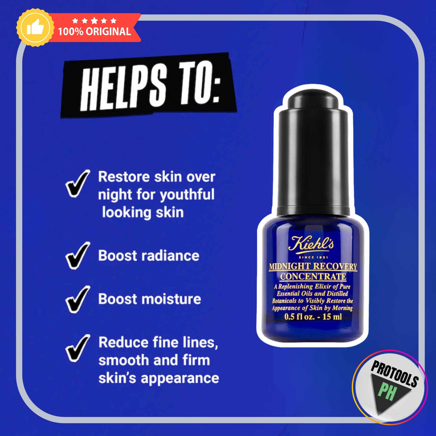 Midnight Recovery Concentrate Moisturizing Face Oil