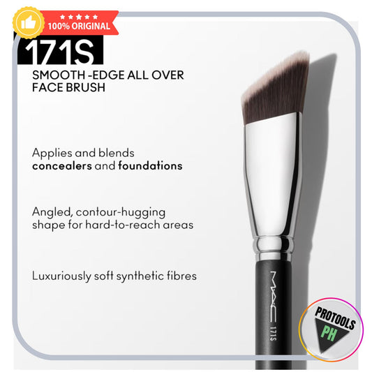 171S SMOOTH-EDGE ALL OVER FACE BRUSH by MAC
