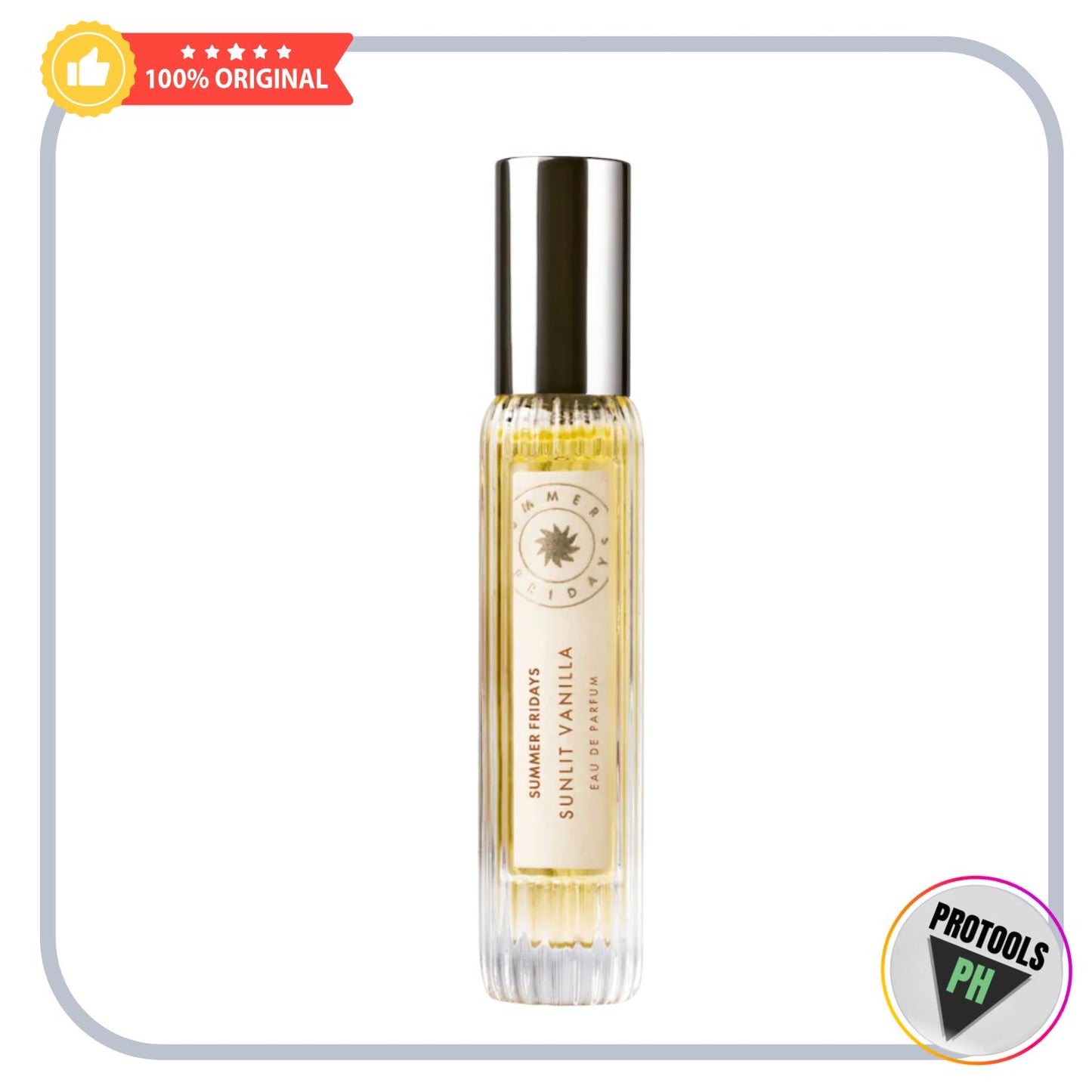 Summer Fridays  Sunlit Vanilla Eau de Parfum with Caramel Travel Spray - 0.34 oz/10ml