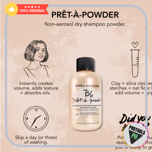 Bumble and Bumble Prêt-à-Powder Dry Shampoo Powder Mini (0.5 oz / 14g)