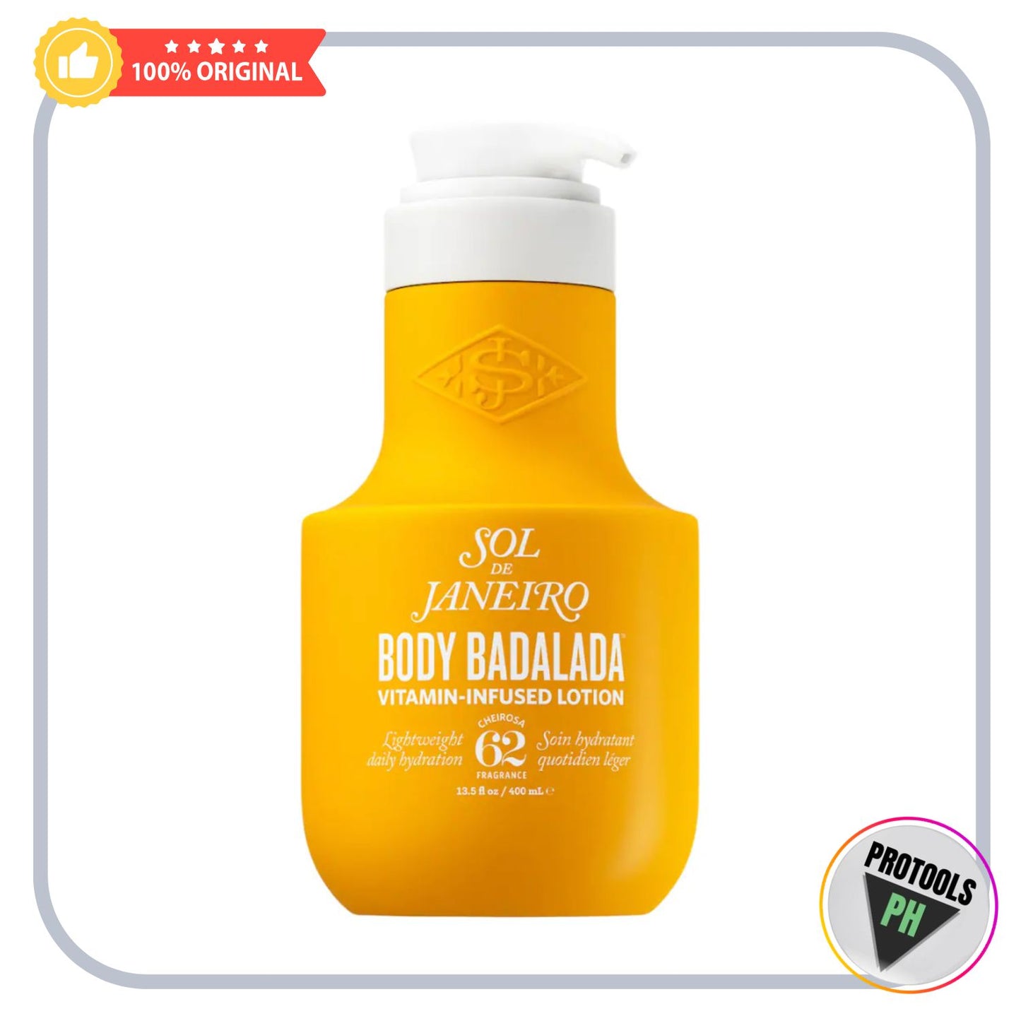 Body Badalada Lotion with Hyaluronic Acid for Daily Hydration - 13.52 oz/400 mL