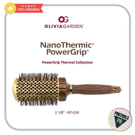 Olivia Garden NanoThermic PowerGrip Thermal brush - 2 1/8" or 54 mm
