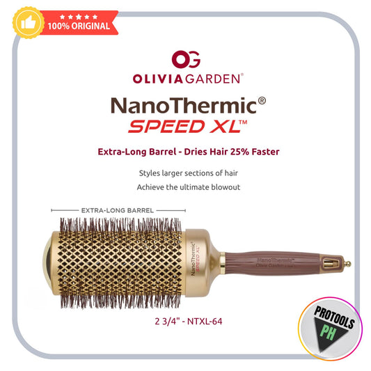 Olivia Garden NanoThermic Speed XL 2 3/4" or 64mm