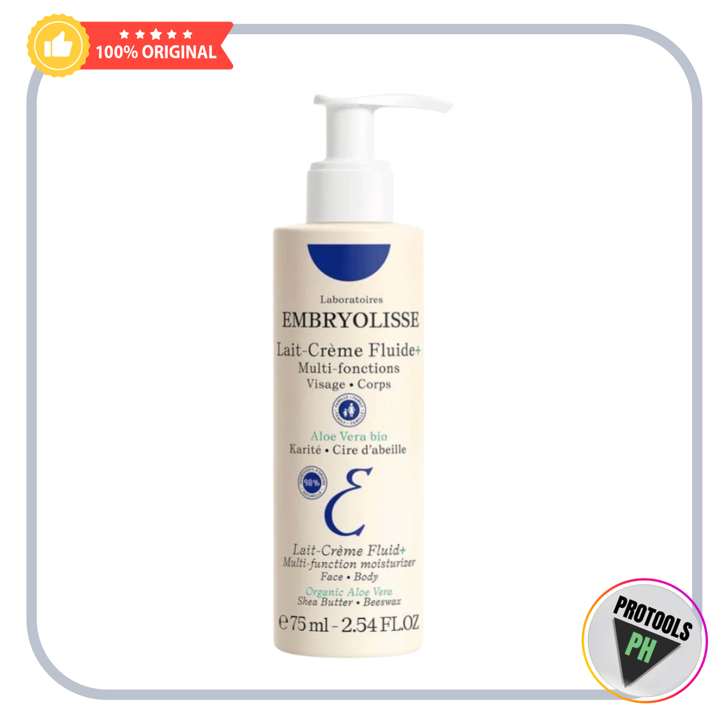 Embryolisse Lait Creme Fluid+ - 2.54 oz
