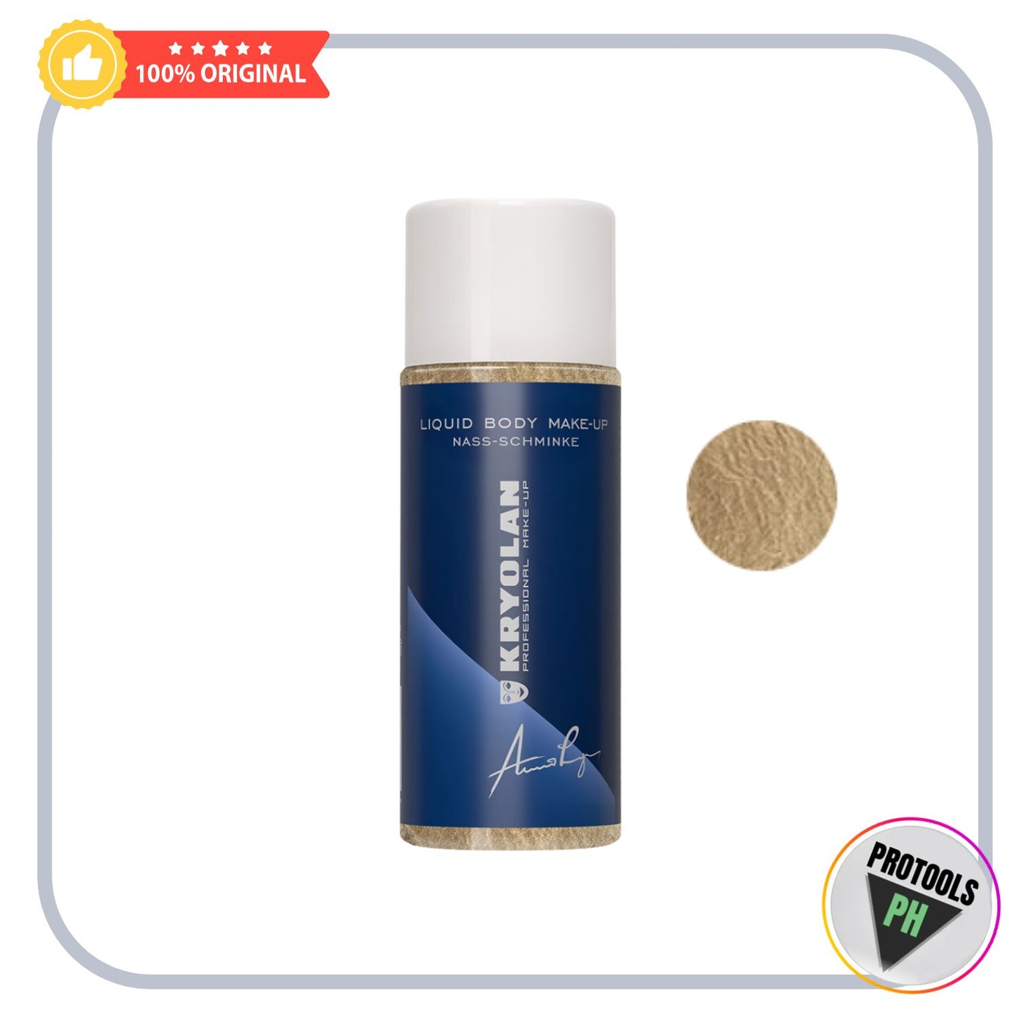 Kryolan Liquid Body Makeup- Gold