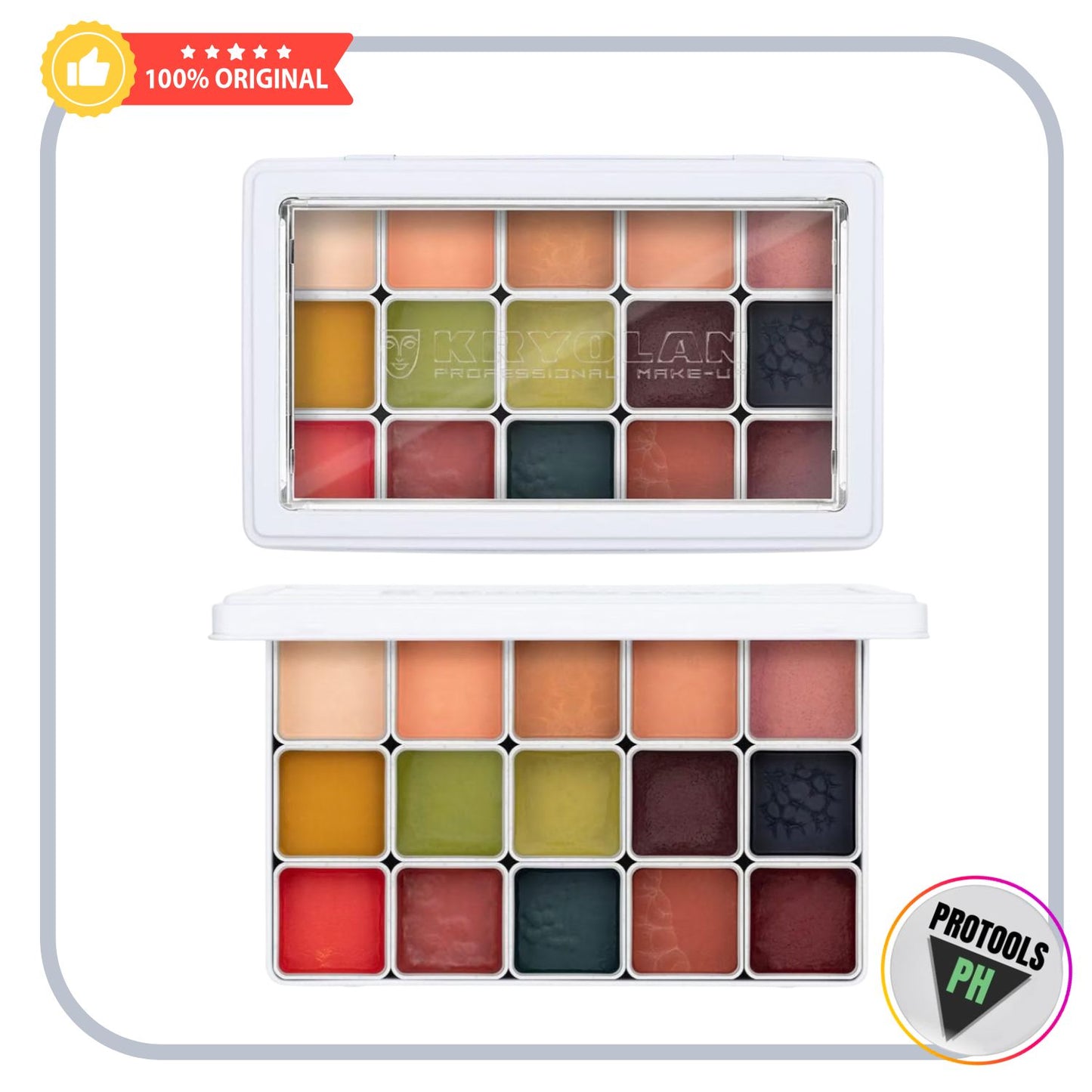kryolan FX Design Color Palette 15 Colors (alcohol-based) - Special FX
