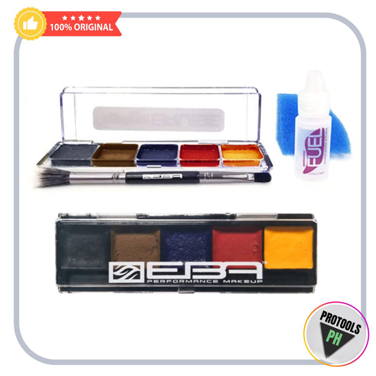 Encore SLIM Alcohol Palette - Tattoo Edition, 5 Color Alcohol Activated Makeup Palette
