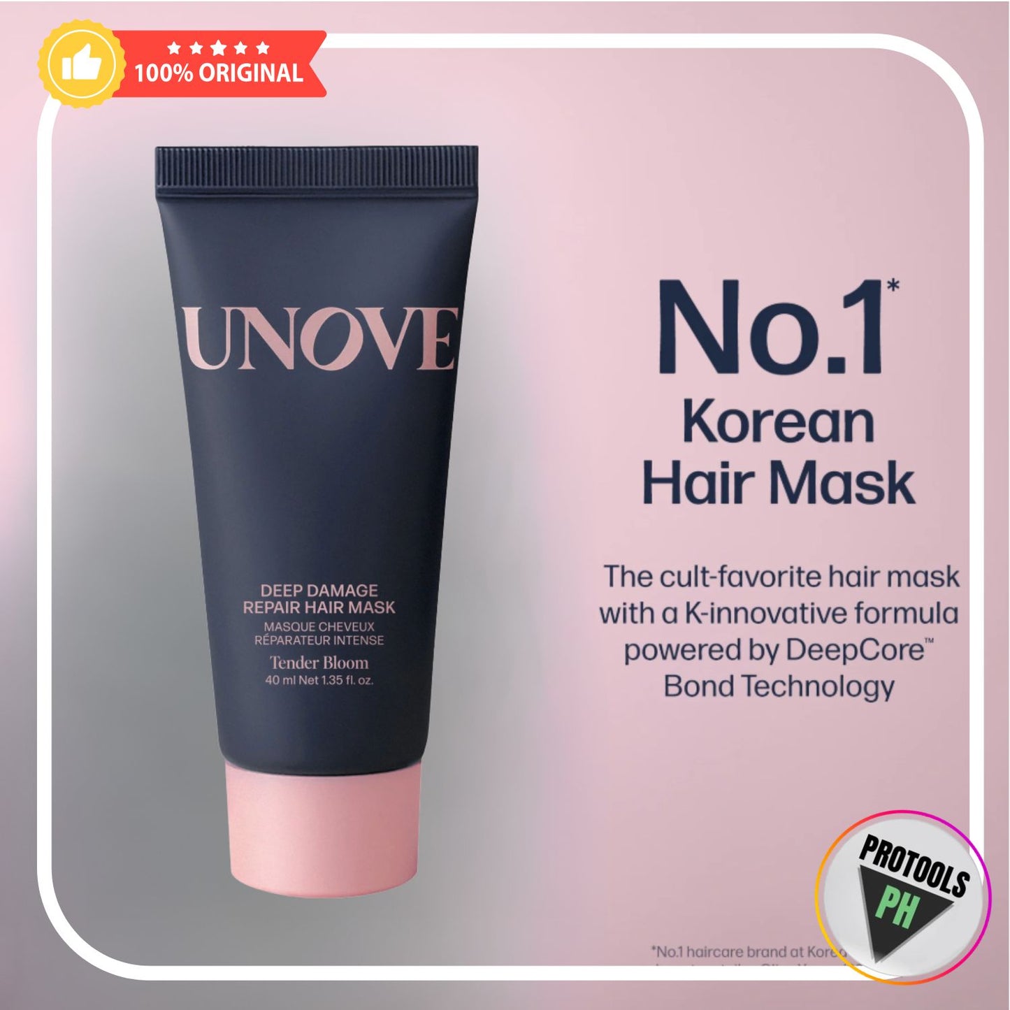 UNOVE Deep Damage Repair Hair Mask mini - 40 mL